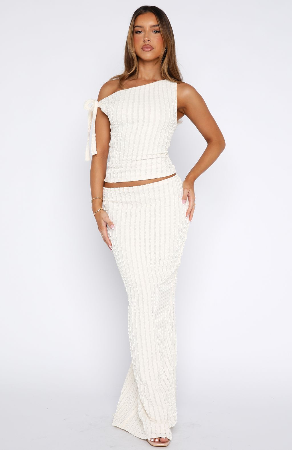 Top To Bottom Top Off White
